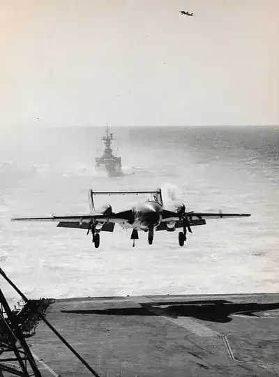 Sea Vixen Landing 2